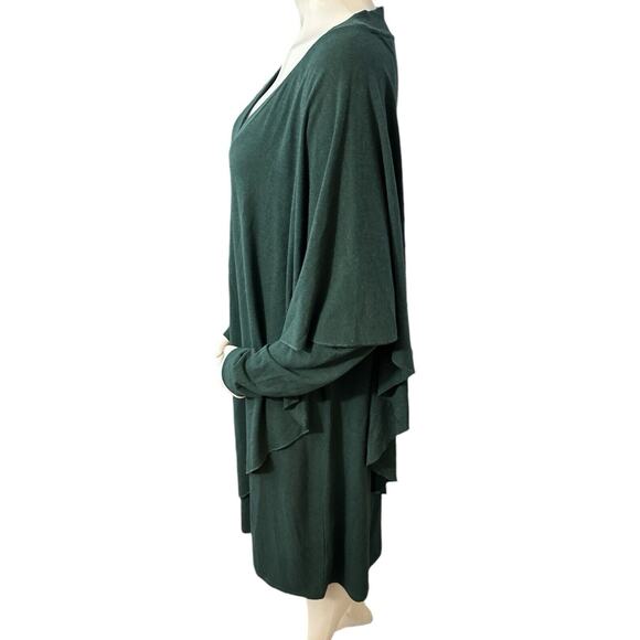 Soft Surroundings Women's Marla Dress Jewel Green XL - Picture 2 of 9